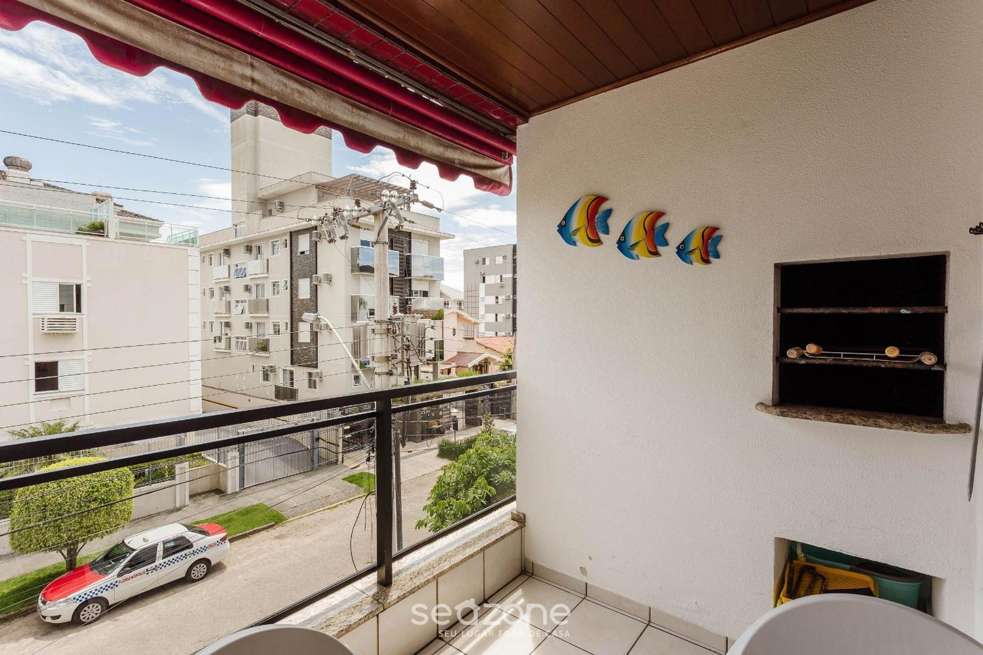 Apto C Churrasq 350M Da Praia Canasvieiras Aal0204 Florianópolis Eksteriør bilde